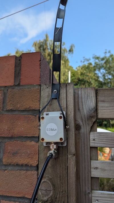 Image shows a 1:1 balun