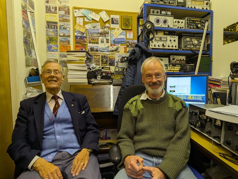 Ken GM3YBQ and Rob GM0DUX